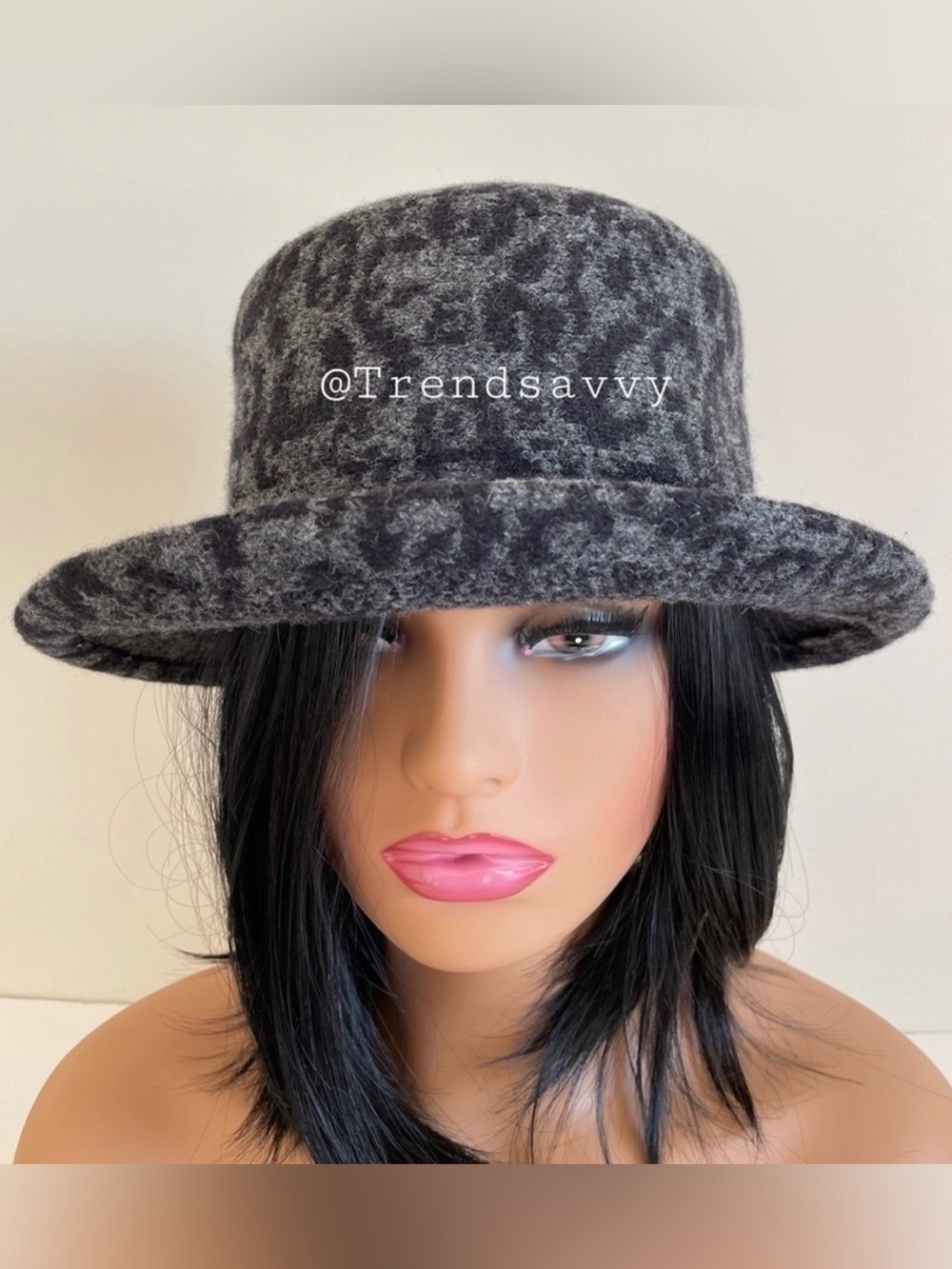 Anthropologie Finn Cozy Textured Wool Bucket Hat One Size NWT Chic Style